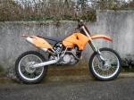 vends ktm 525 sx année 2005
