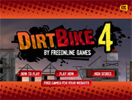 Jeu Flash Motocross Dirt Bike 4