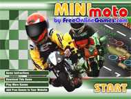 Jeu Flash Motocross Mini Moto