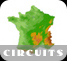 Carte de France des ligues moto cross