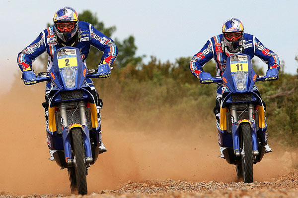 Cyril Despres et Ruben Faria Dakar 2011