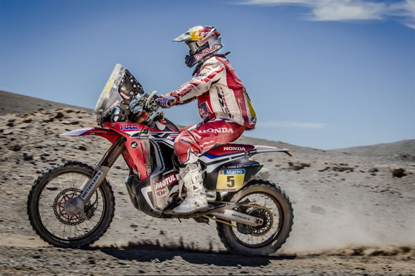 Dakar 2015 - étape 6 - 1ere Victoire d'Helder Rodrigues