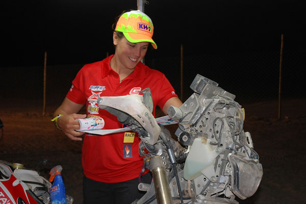 Laia Sanz Dakar 2012