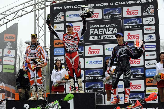 podium motocross Faenza 2009