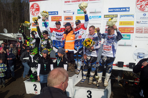 TGM sidecarcross podium Suisse 2013