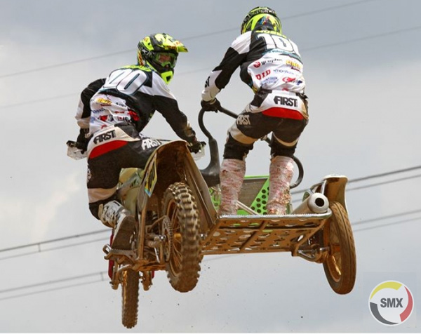 Le TGM prend la troisième place au GP Side-car cross République Tchèque 2014