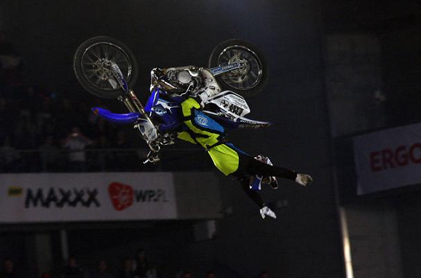 Back Flip FMX Pologne 2011