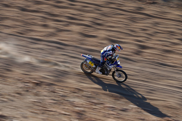 Cyril Despres Dakar 2014 étape 12 moto Yamaha