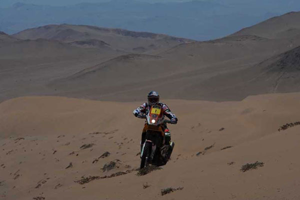Marc Coma Dakar 2012 étape 7