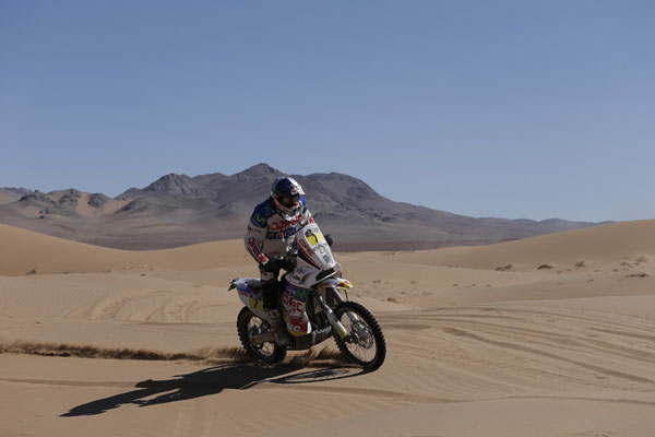 Francesco Lopez Dakar 2013