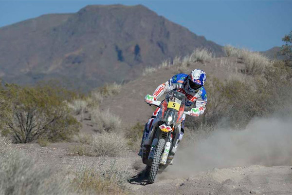 Francisco Lopez Dakar 2014 étape 2