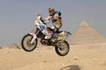 La firme Aprilia fait ses dbuts sur le Dakar 2010