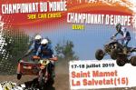 Ce week-end, championnat du Monde Side Car Cross et dEurope de Quad Cross 2010  St Mamet