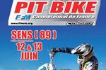 Championnat de France de Pit Bike Sens 2010, 12 et 13 juin