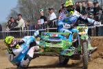 Le TGM commence fort au championnat de France de side-car cross Glnac 2014