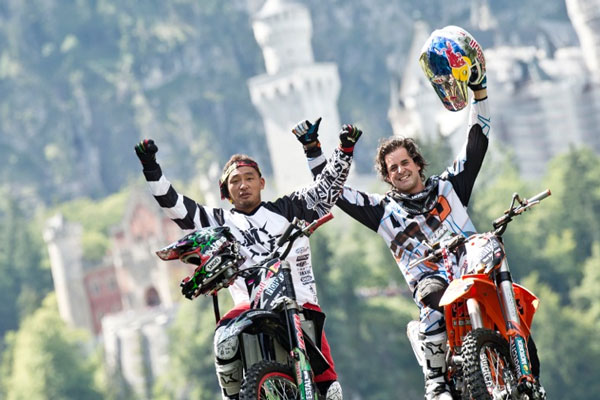 Rebeaud et Sato FMX Red Bull Germany Munich 2012