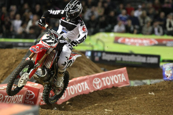 Chad Reed supercross Los Angeles 2012