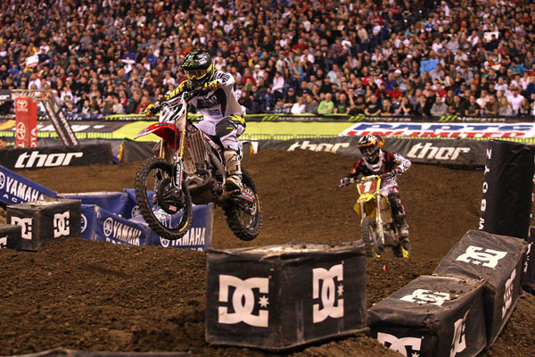 Reed et Dungey supercross Indianapolis 2011