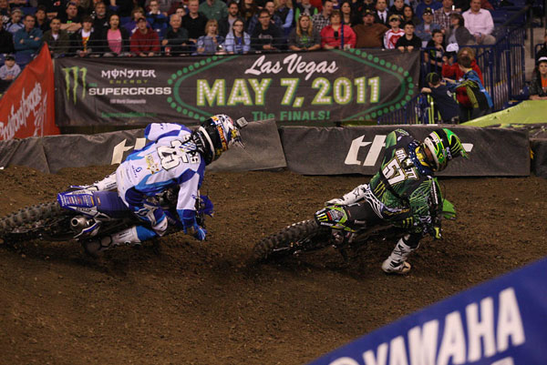 Sipes et Baggett supercross Indianapolis 2011