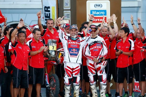 Team Honda HRC 2014 Dakar