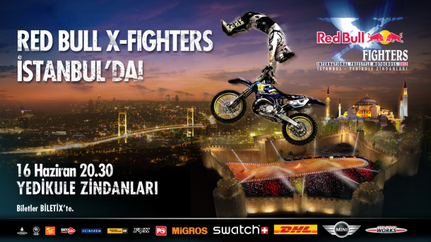 Le Red Bull X Fighters d'Istanbul en Live