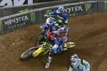 Violent blockpass de Justin Barcia sur Alex Ray  St Louis