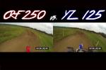 Honda CRF 250 4 temps vs Yamaha YZ 125 2 temps