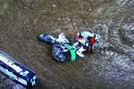 Le crash de Ryan Villopoto au supercross ama Seattle 2012