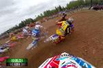 Gautier Paulin en camra embarque lors du Motocross des Nations 2014