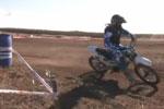 Video motocross lectrique course de prairie Gironville 2009