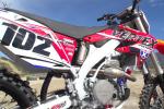 Ils prparent une Honda CRF 450 de 2008 pour rivaliser avec la version 2017