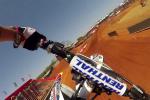 La piste du GP motocross Brsil 2014 en camra embarque avec Tonkov et Van Horebeek