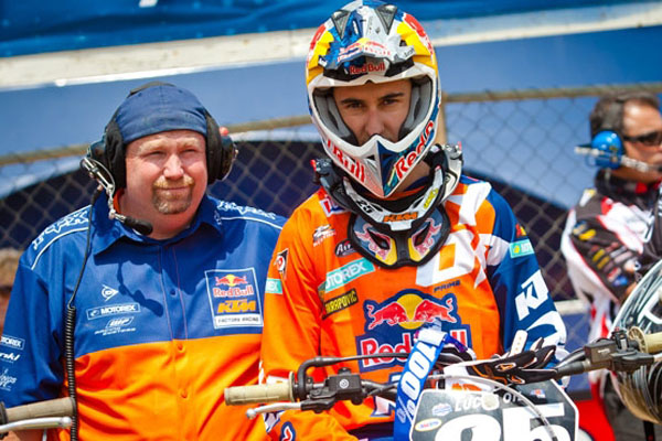 Marvin Musquin rejoint le camp d'entrainement Aldon Baker