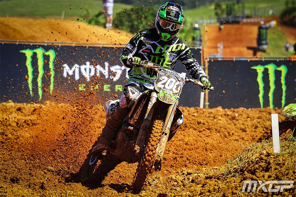 Arnaud Tonus remporte le GP motocross MX2 Beto Carrero Brésil 2014
