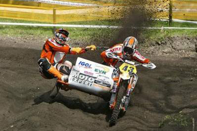 BIGAND Baptiste sidecar cross Labarthe 2010