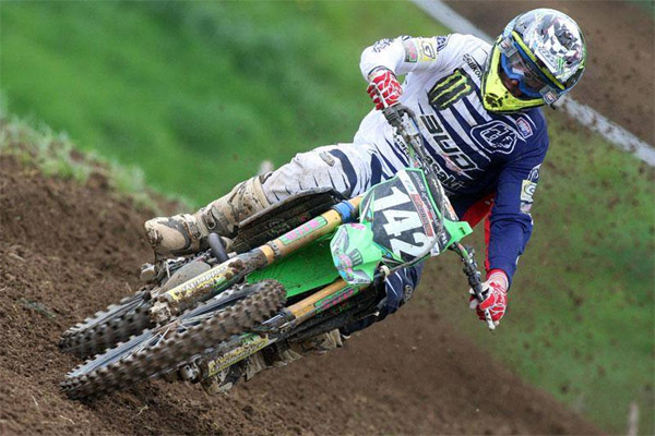 Benoit Paturel championat de France MX2 motocross Romagné 2014