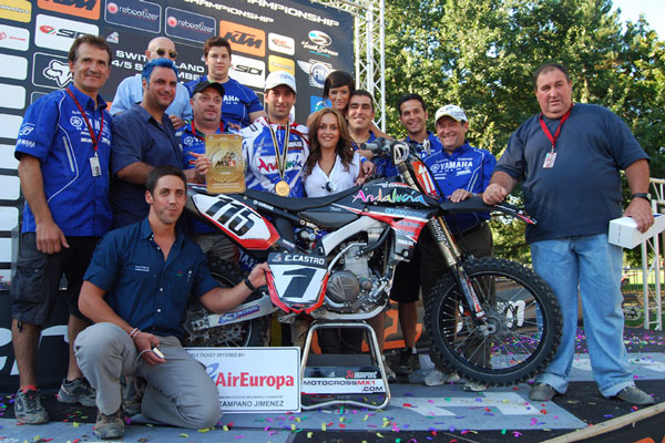 Carlos Campano champion MX3 2010