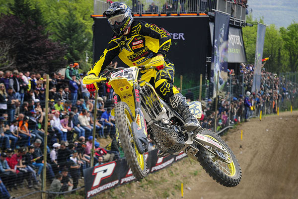 Clément Desalle s'imposent au GP motocross MXGP Italie 2014
