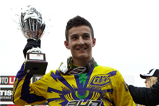 Clement Duberos championnat europe supercross SX125 2013