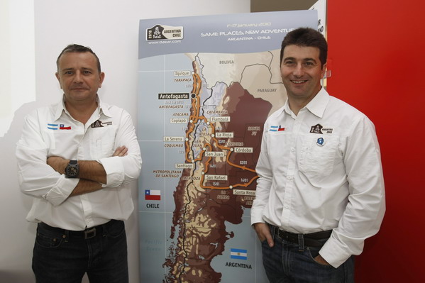 Dakar 2010 Argentine Chili Lavigne et Castera