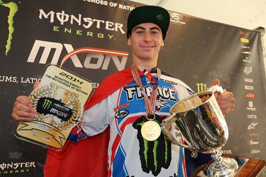 Dylan Ferrandis remporte le MXDN 2014 avec la France