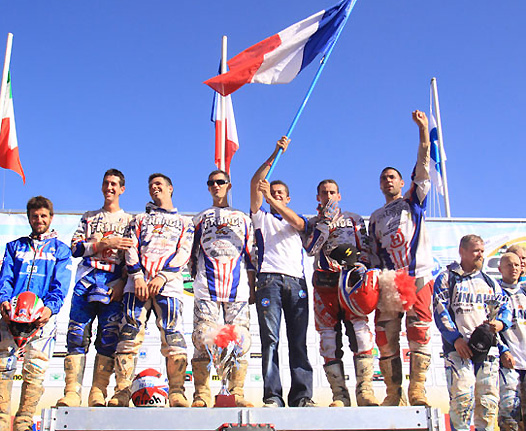La France championne du monde ISDE 2009