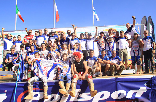 France championne monde ISDE 2009 enduro