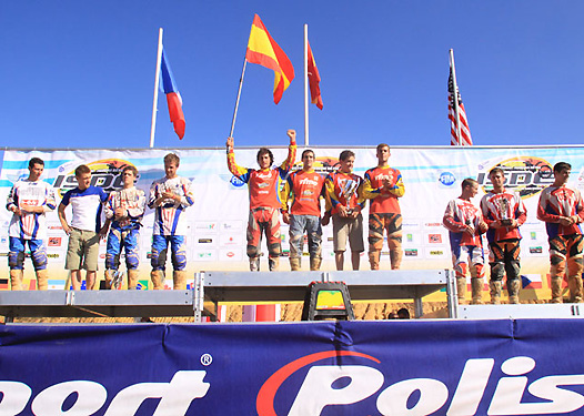 Equipe France junior vice championne ISDE 2009