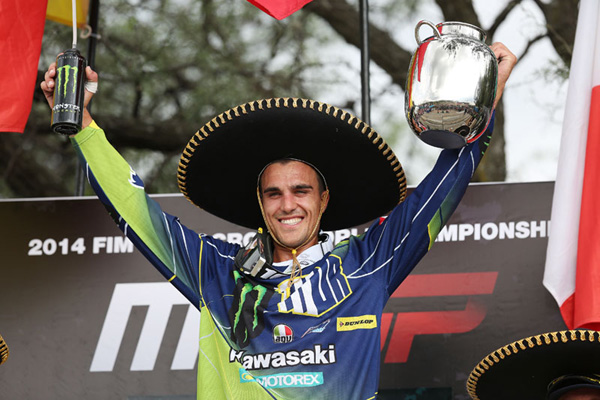 Gautier Paulin GP motocross MXGP Mexique Leon 2014 Victoire du Français