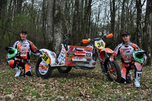 GIRAUD et MUSSET sidecar cross 2011