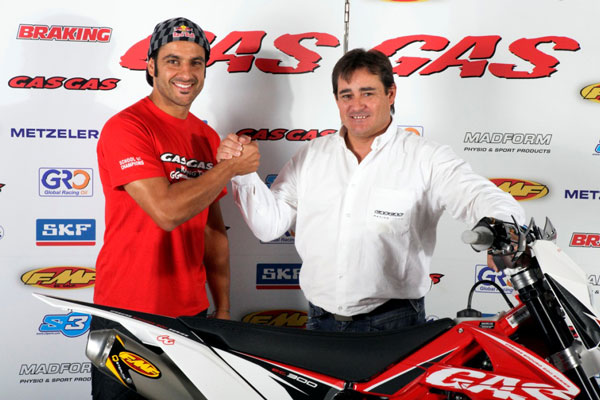 Ivan Cervantes enduro GAS GAS 2011