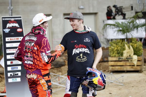 SuperEnduro GP Espagne 2014 Giacomo REDONDI et Taddy Blazusiak