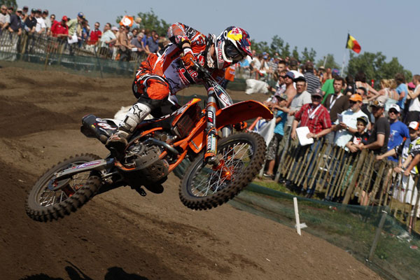 Jeffrey Herlings motcross MX2 fermo 2012