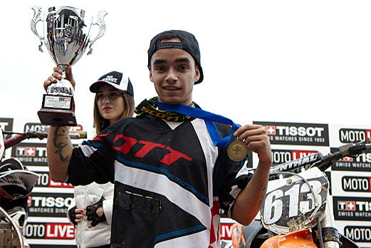 Jérémy Chauveau champion europe supercross SX2 2013 